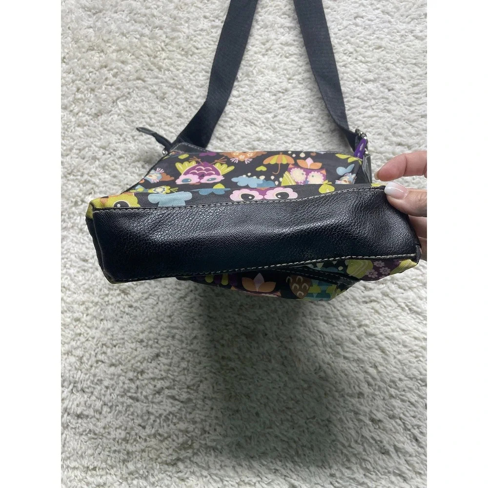 Lily Bloom Owl Crossbody Bag Purse EUC - Picture 8 of 11